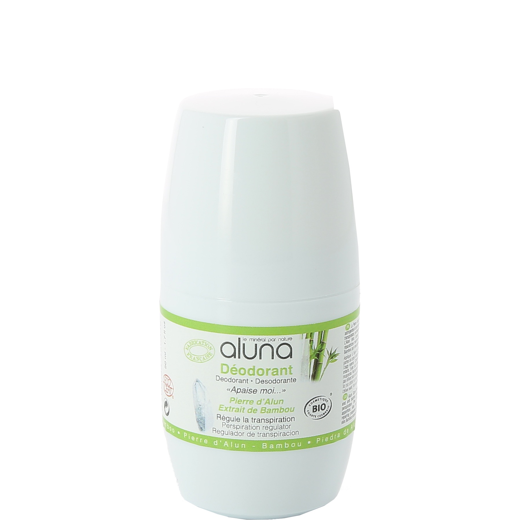 Aluin Deodorant Roller Aluna - Organic Bamboo