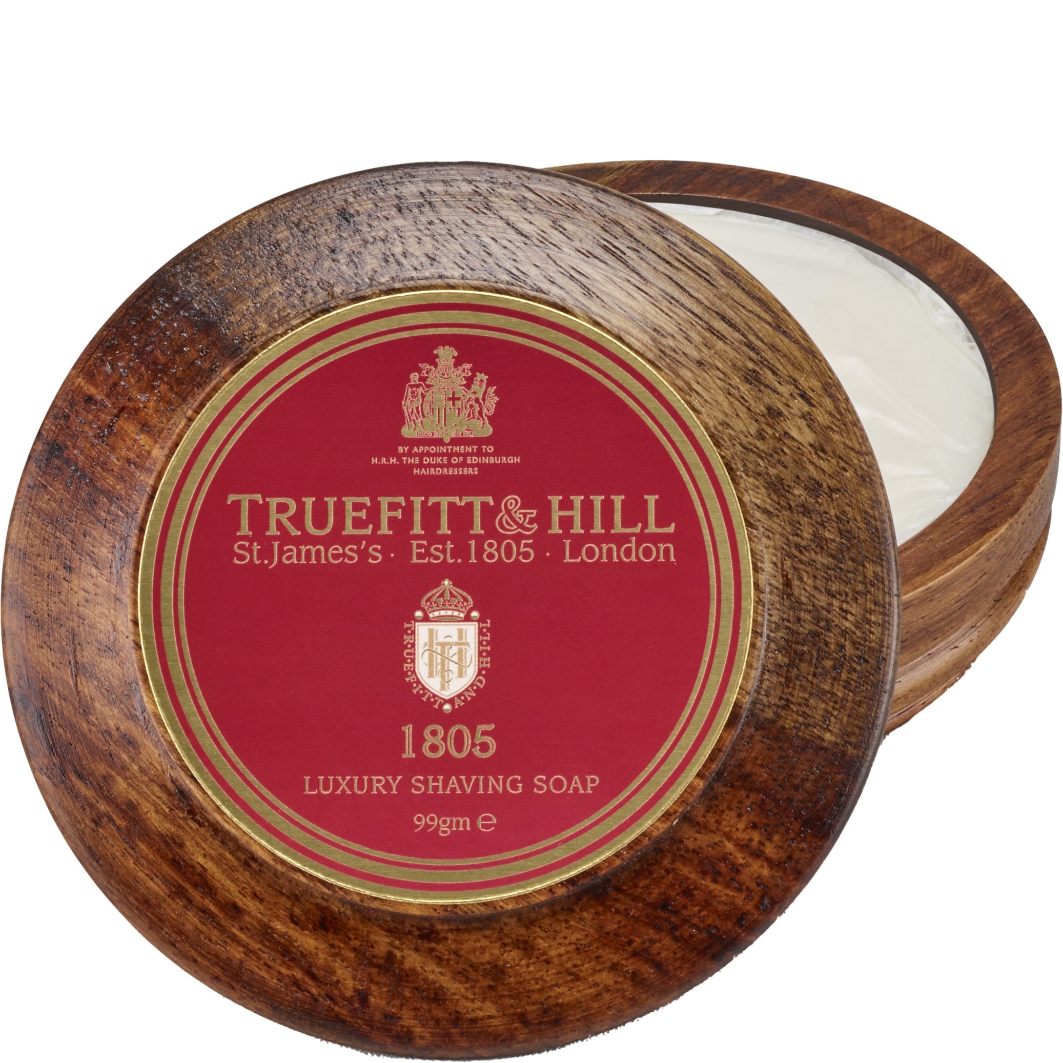 Truefitt Hill scheerzeep wooden bowl 1805 - 1.1 - TH-01805