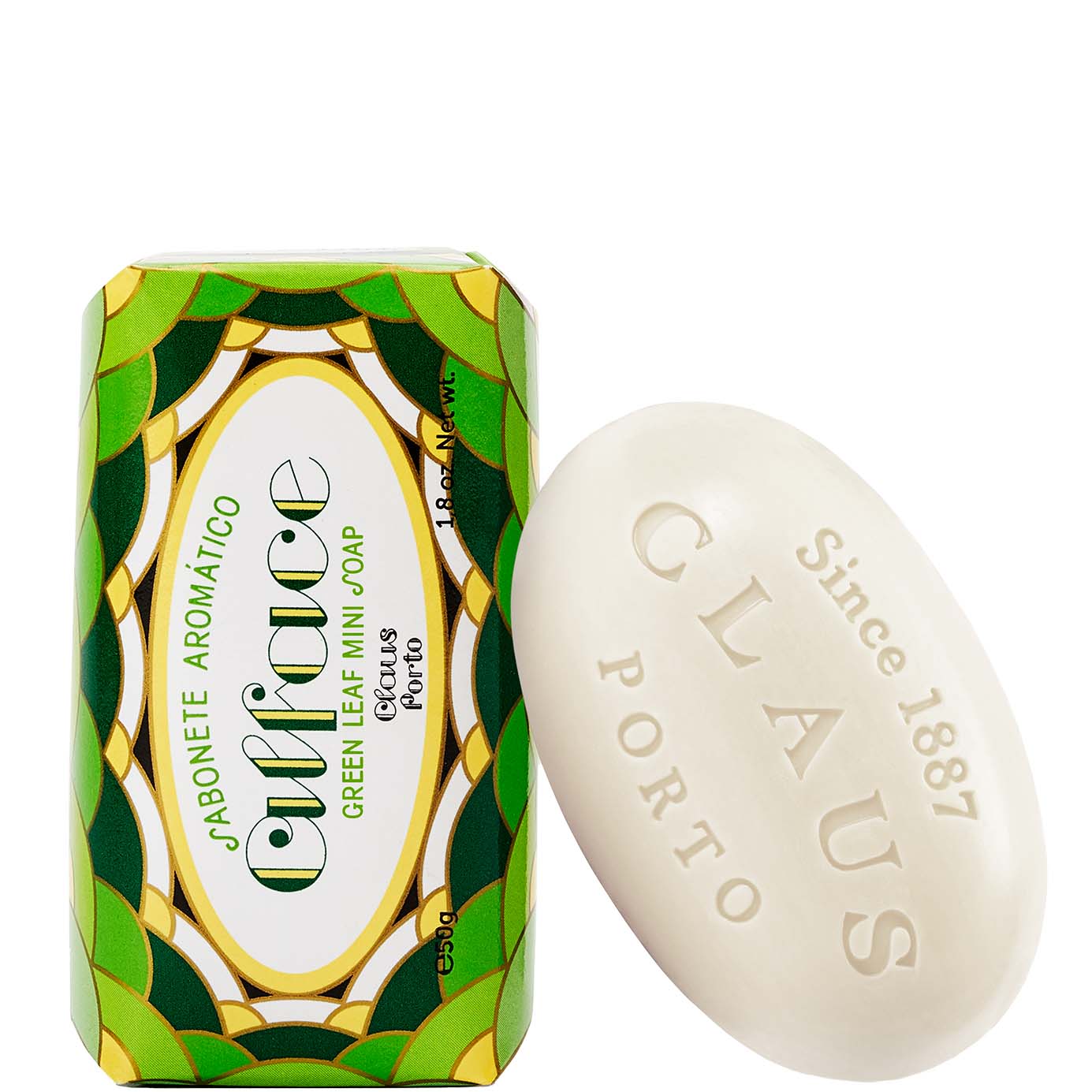Claus Porto Mini Soap Alface Green Leaf 50g - 1.1 - CP-MS105