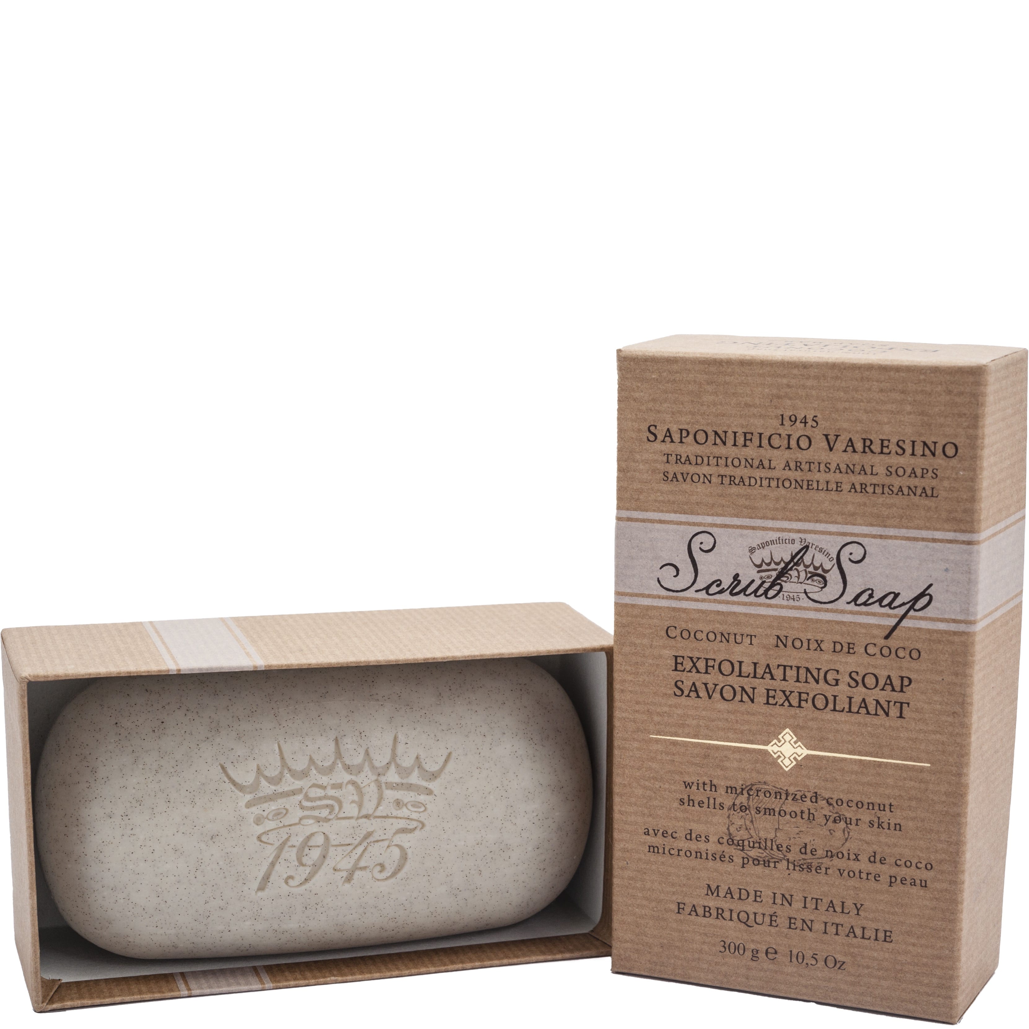 Saponificio Varesino Hand- en Body Scrub Soap Coconut 300g - 1.1 - SV-S1171V