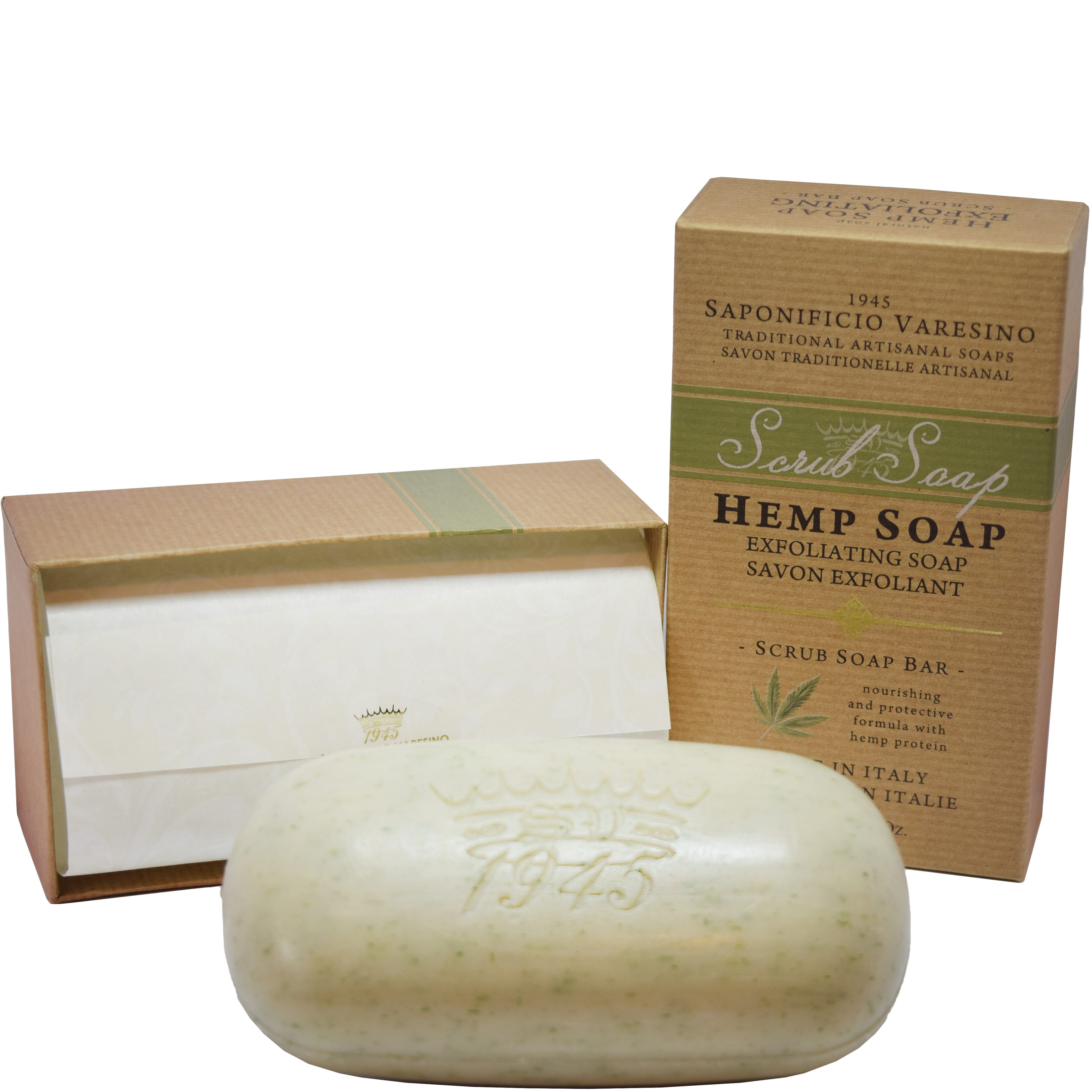 Hand- & Body Scrub Soap Hemp