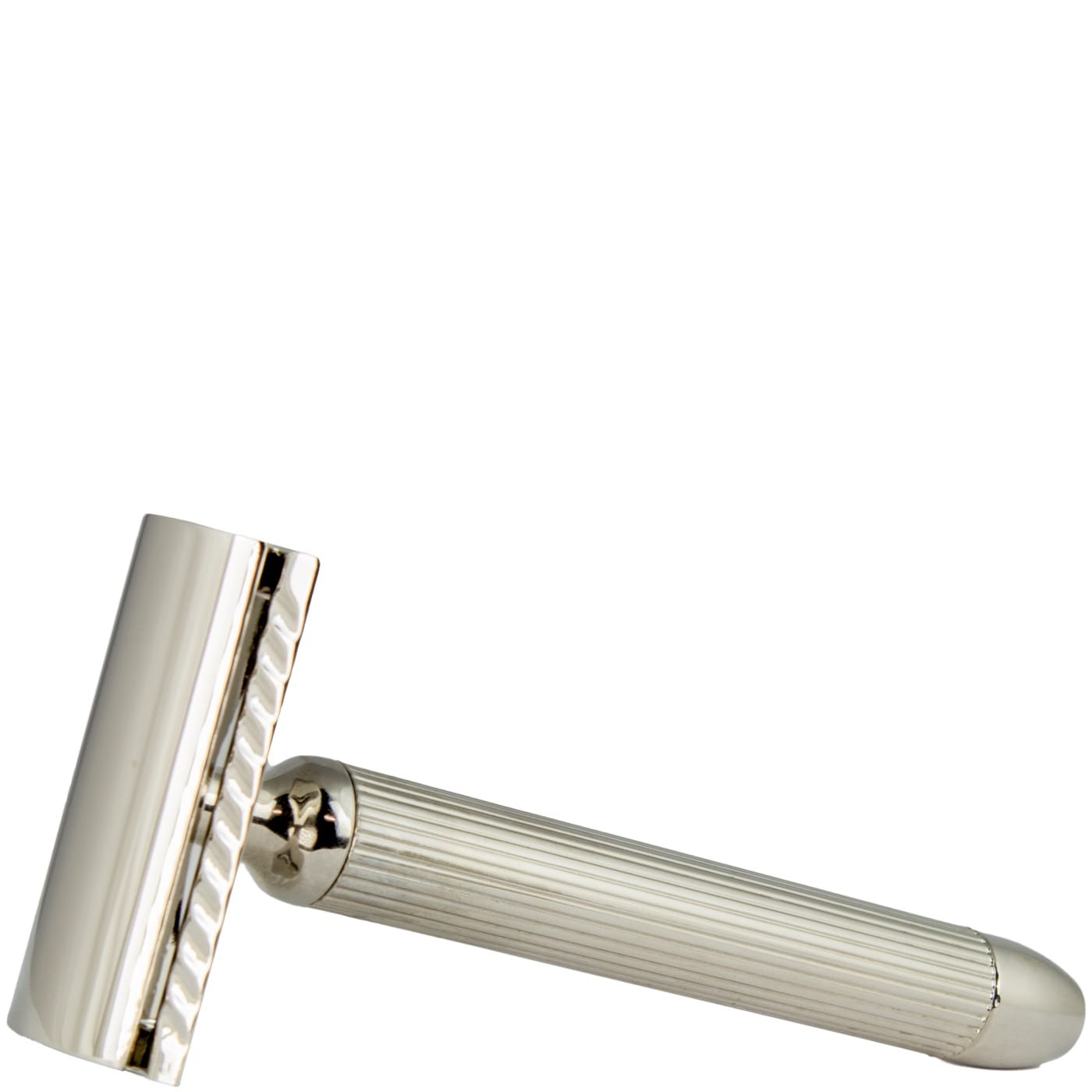 Safety Razor Long Lined - nickel plated
