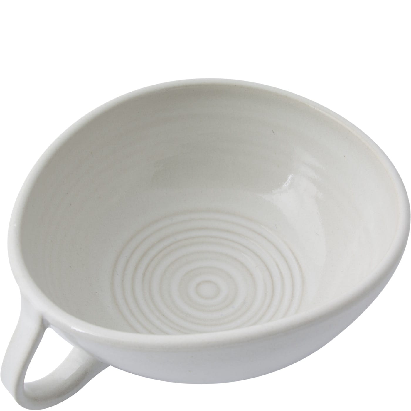 Opschuimbakje stoneware wit - 1.2 - FS-WIT