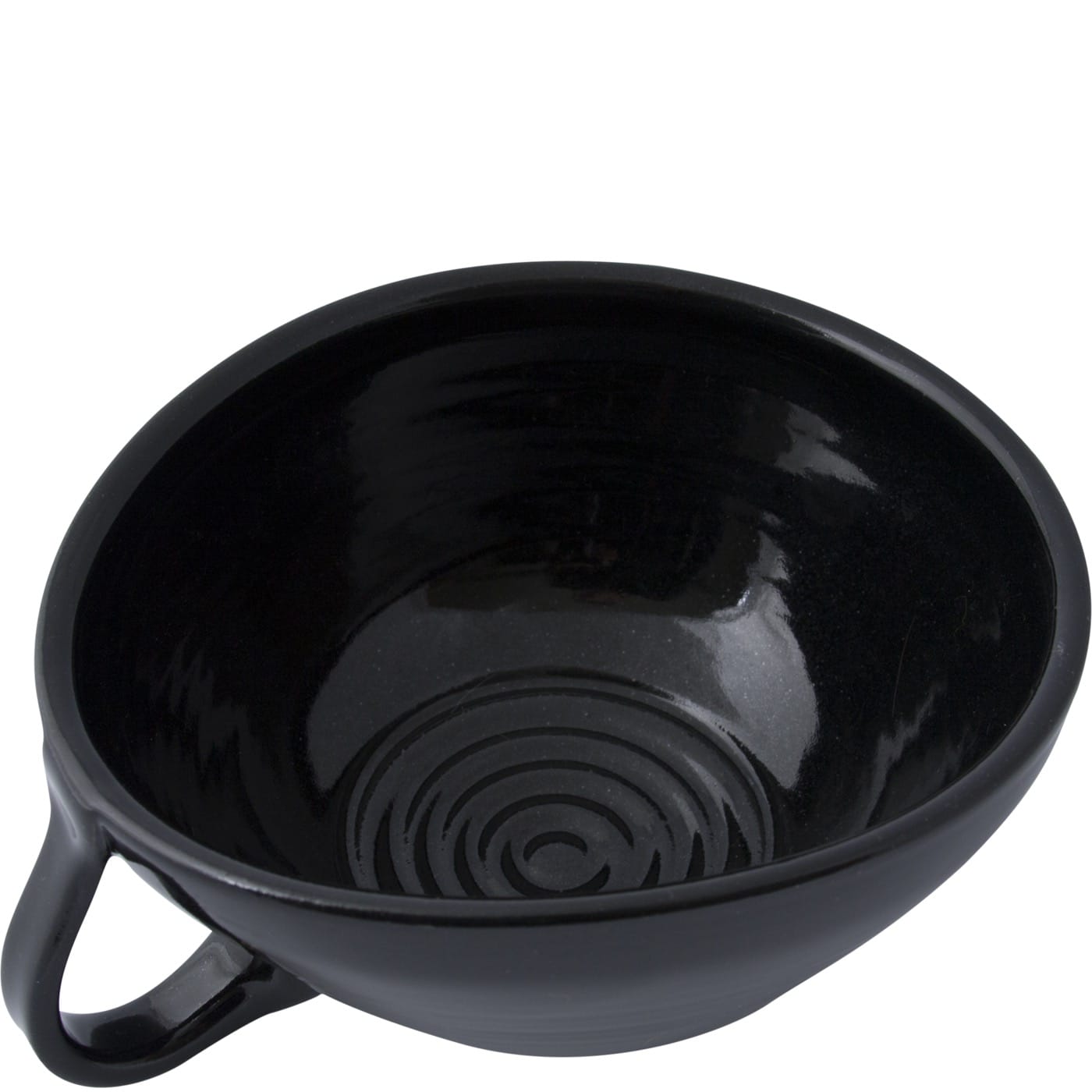 Opschuimbakje stoneware zwart - 1.2 - FS-ZWART