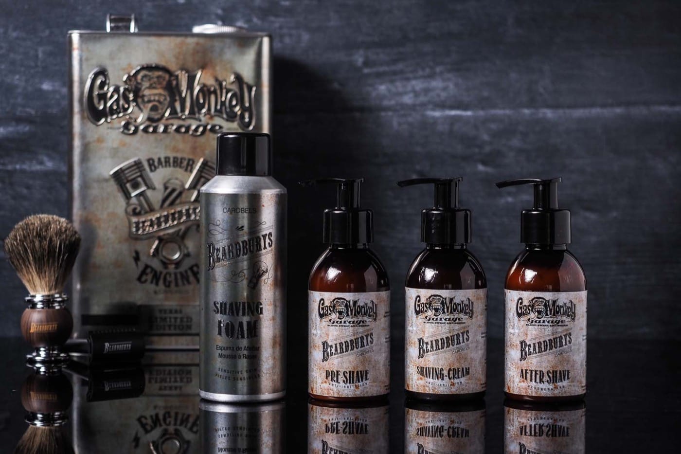 Beardburys Gas Monkey Garage Shaving Kit - 1.3 - BB-0412701