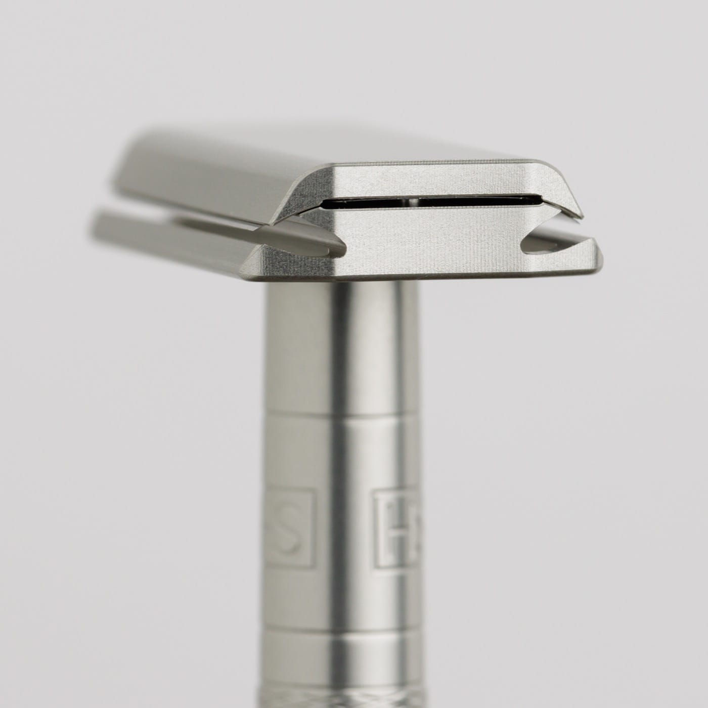 Henson Shaving Safety Razor AL13 Medium Steel Blue - 1.6 - HS-914771