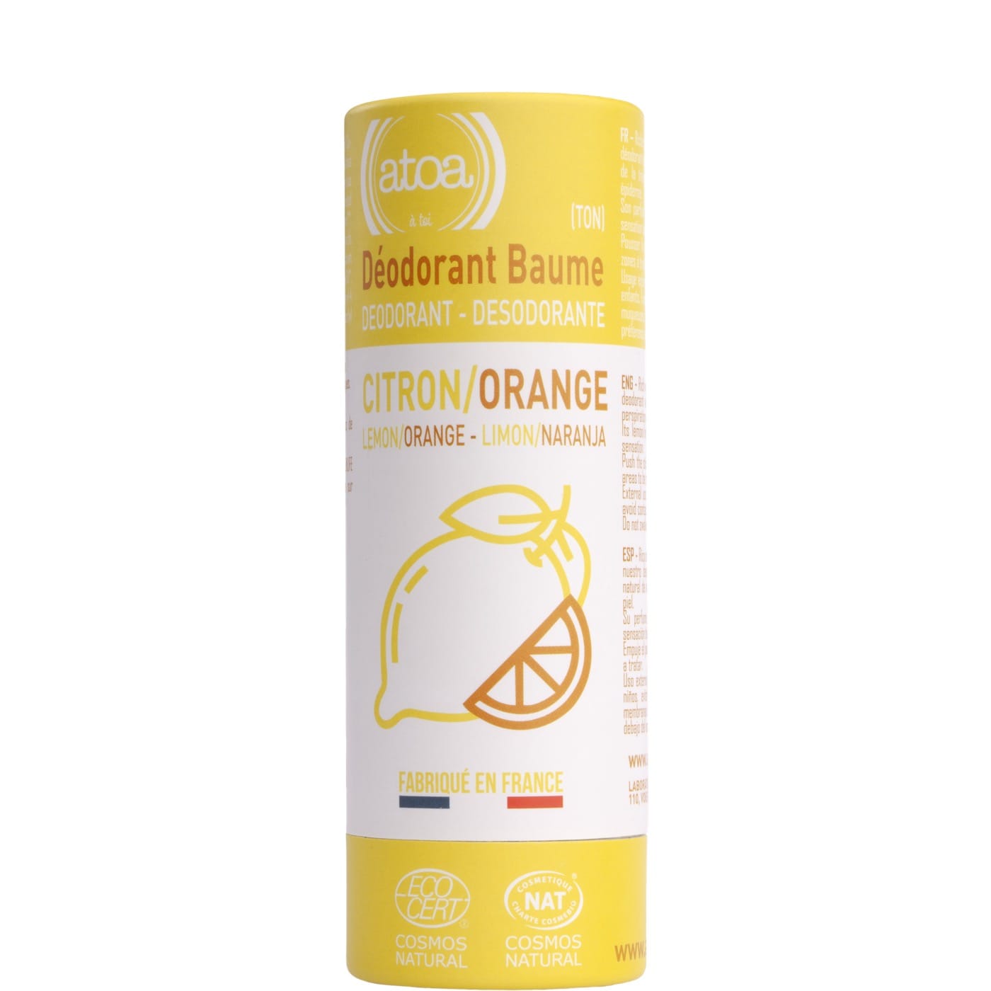 Balsem Deodorant Stick Atoa - Citrus