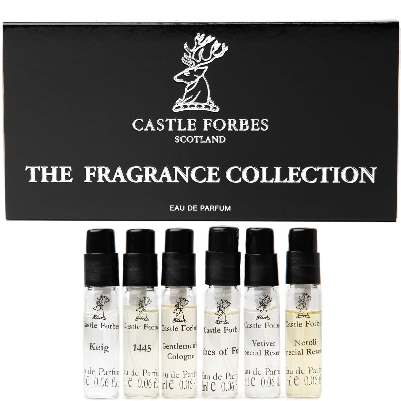 The Fragrance Collection Eau de Parfum discovery set (6x2ml)