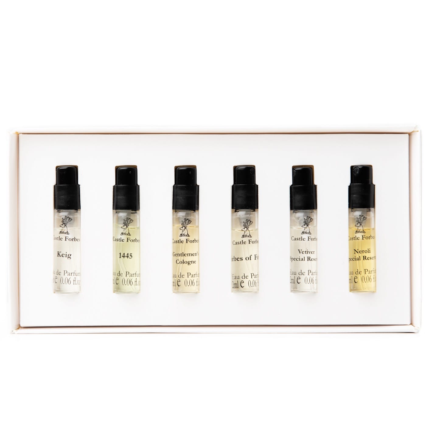 The Fragrance Collection Eau de Parfum discovery set (6x2ml)