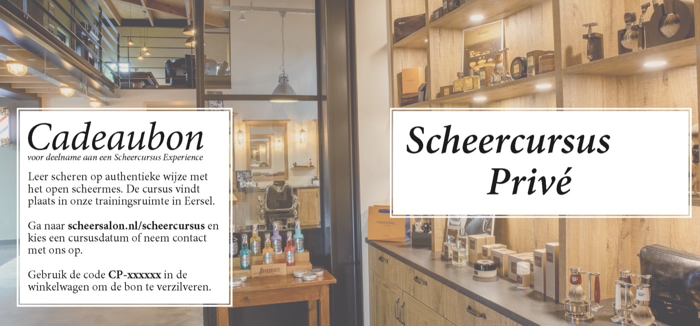 Cadeaubon Privé Scheercursus