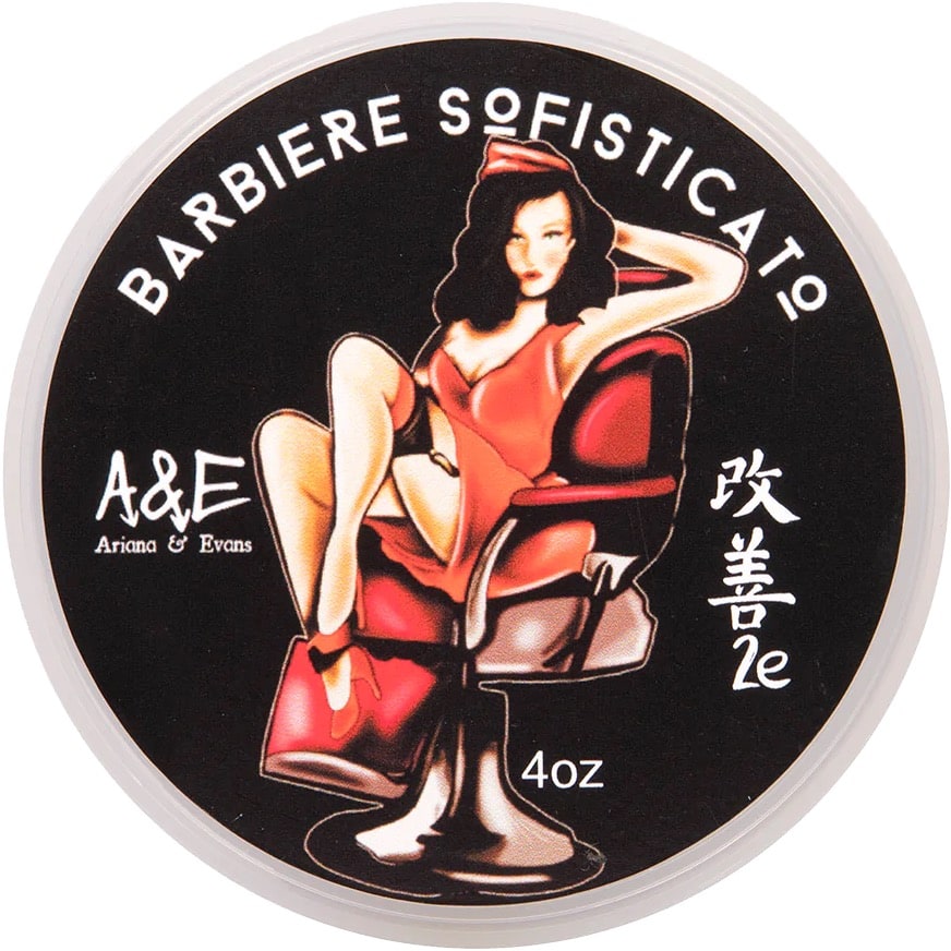 Ariana en Evans Scheerzeep Barbiere Sofisticato - 1.1 - AE-27166