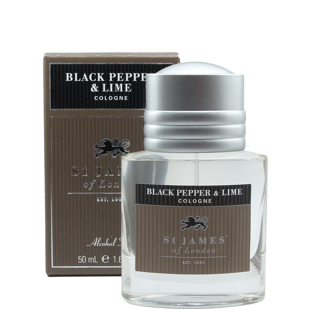 St James of London Cologne Black Pepper en Lime 50ml - 1.1 - SJ-4532