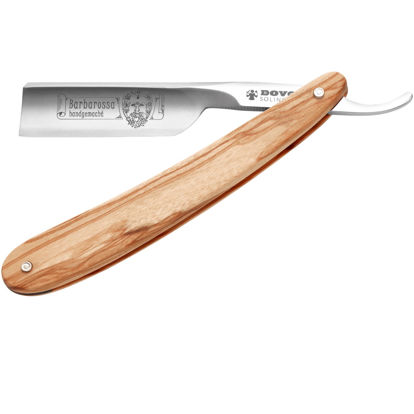 Open Scheermes - Barbarossa - Olive wood