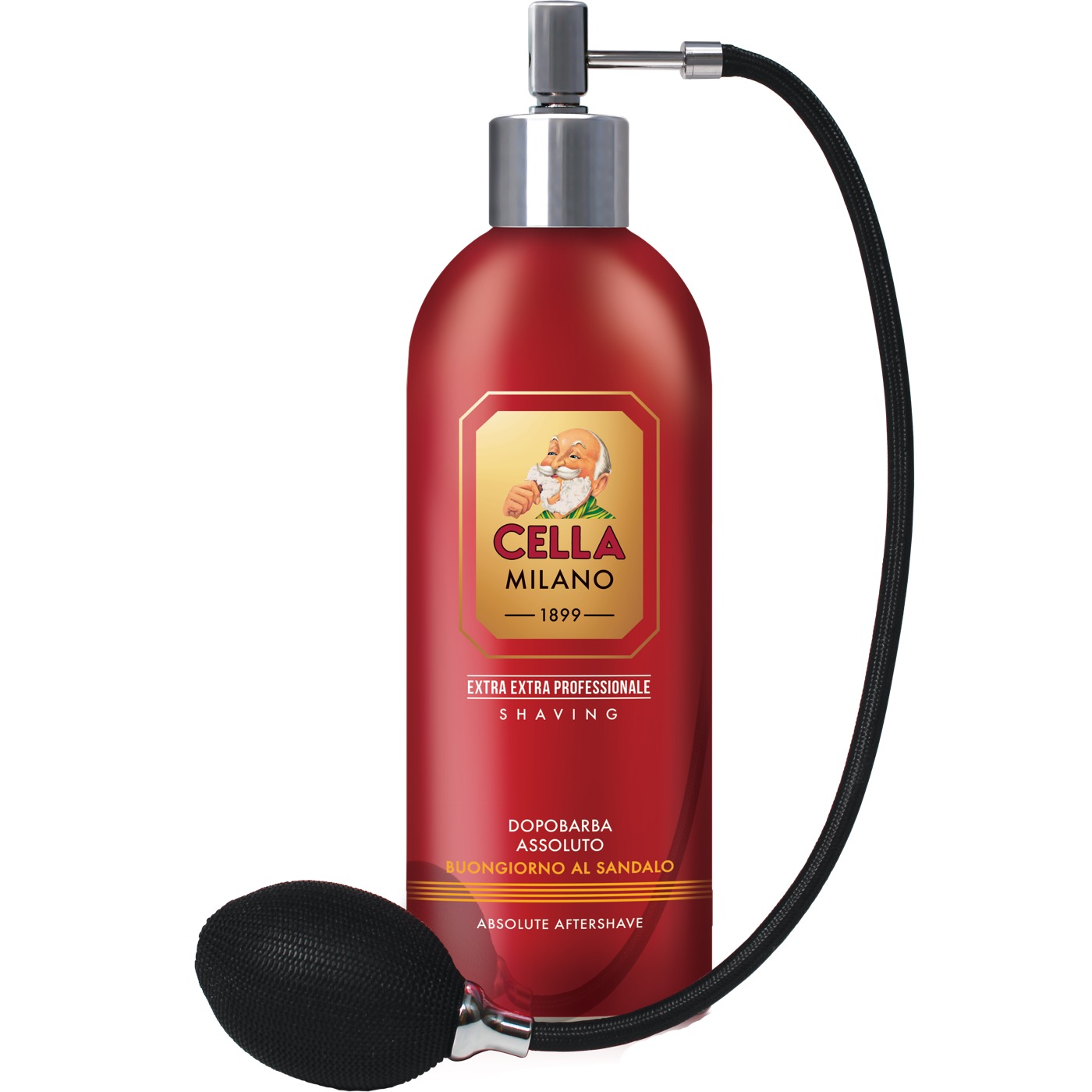 Aftershave Lotion Professionale Buongiorno al Sandalo met verstuiver