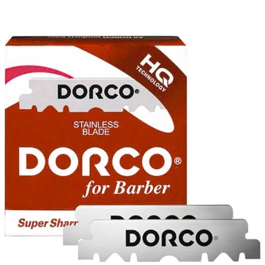 Single edge blades Japanese Steel voor Barbermes