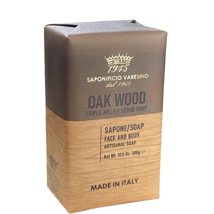 Scrub Soap Bar Hand, Face & Body – Oak Wood 