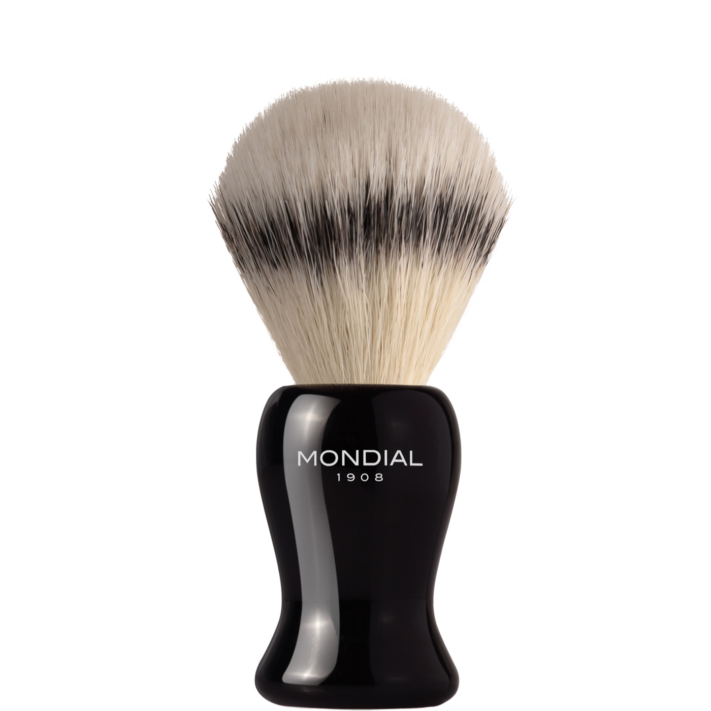 Mondial 1908 Scheerkwast Gibson Silvertip fibre zwart - 1.1 - GIB-ECO-L