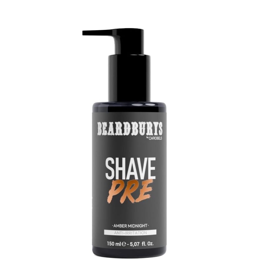 Pre-shave Gel in pompflacon - Amber Midnight 