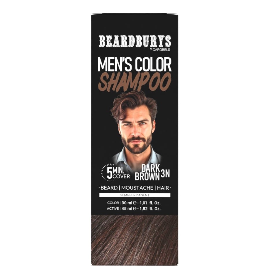 Beardburys Color Shampoo 3N Brown - 1.2 - BB-0412603