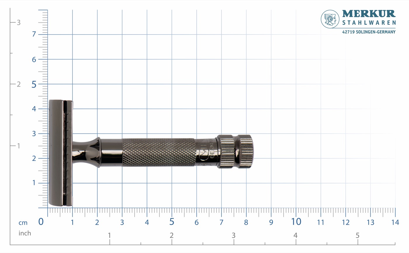 Safety Razor 34C Metalic Grey