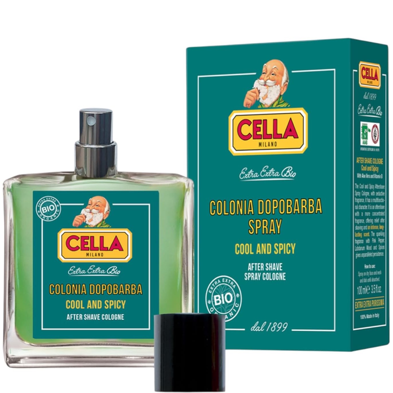 Aftershave Cologne spray - Cool and Spicy